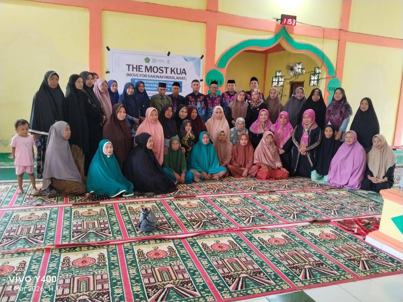 KUA Dorong Kesadaran Sakinah melalui THE MOST KUA di Majelis Taklim Baiturrahman Bonto Bunga Moncongloe