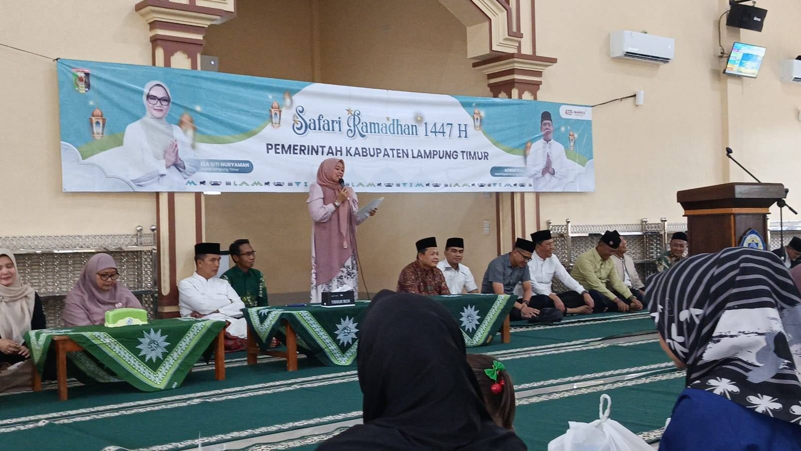 KUA Batanghari Perkuat Sinergi Pembinaan Umat dalam Safari Ramadhan Pemkab Lampung Timur