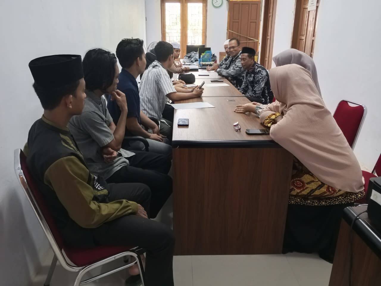 Kepala KUA Lau Pimpin Rapat Koordinasi Persiapan MTQ Tingkat Kecamatan