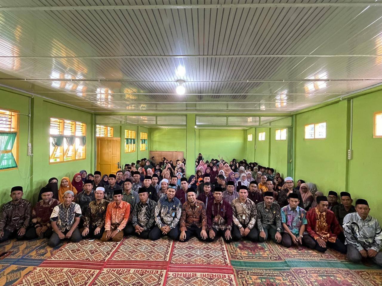 KUA Simangumban Ikuti Safari Ramadan Kemenag Tapanuli Utara di MTs Swasta Al-Ikhlas Aek Botik