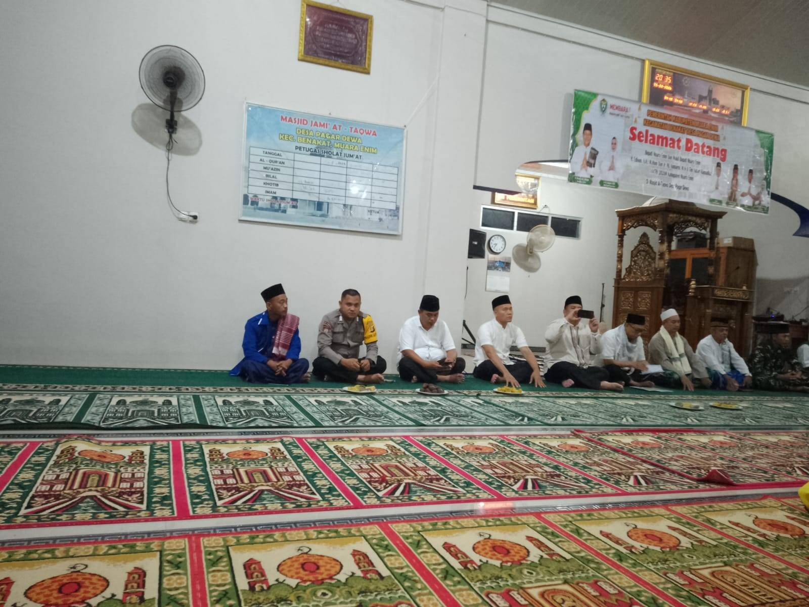 KUA Benakat Menghadari Safari Ramadhan  Tim Kedua Pemerintah Kabupaten Muara Enim