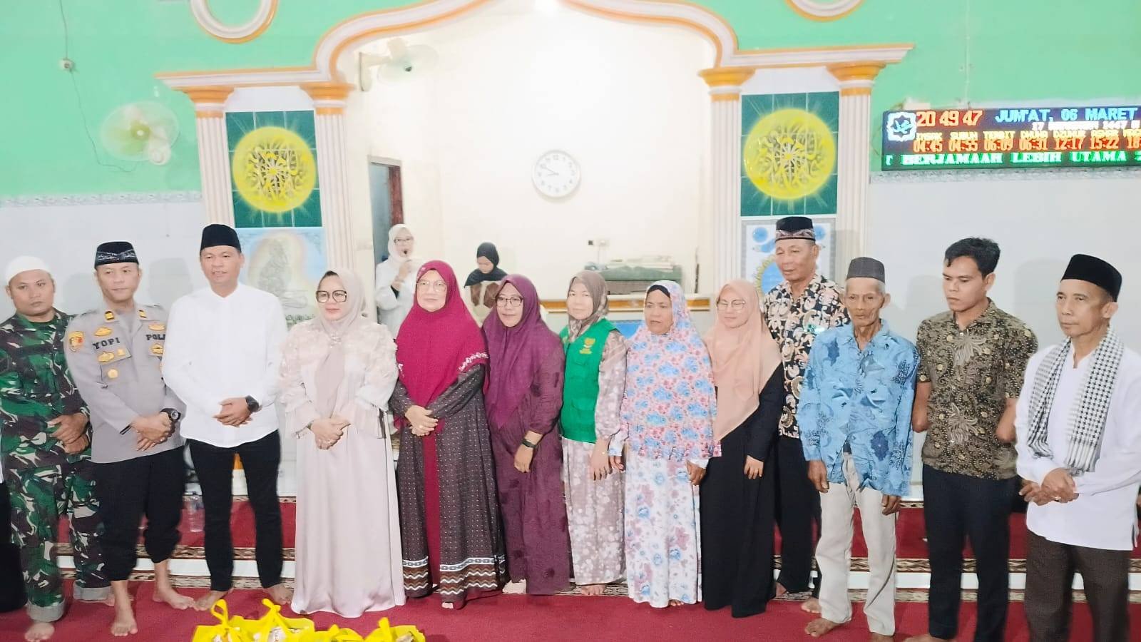 Wakil Bupati Muara Enim Melanjutkan Safari Ramadhan Di Desa Talang Nangka