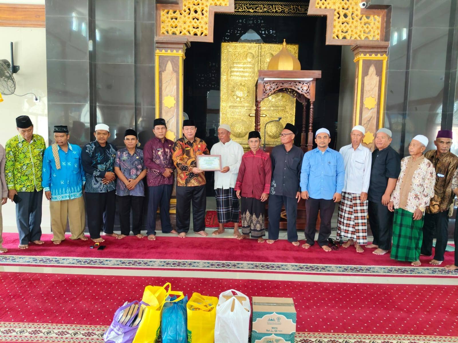 KUA Hamparan Perak bersama Muspika dan Ormas Islam Gelar Safari Dakwah Ramadan