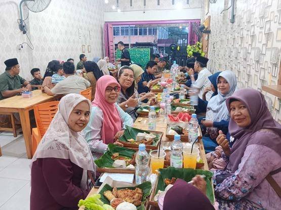 Pererat Ukhuwah di Bulan Ramadhan, Keluarga Besar KUA Kecamatan Mandau Gelar Buka Bersama