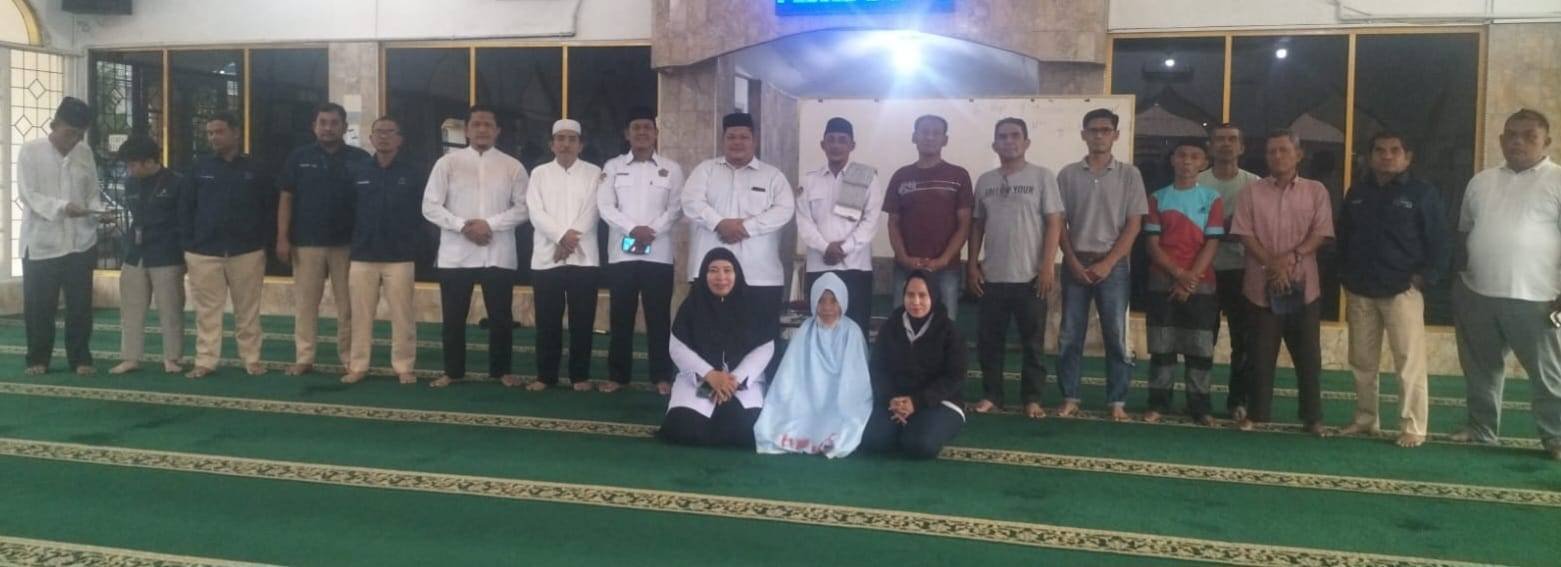 KUA Medan Perjuangan Gelar Program Suling di Masjid Juang 45