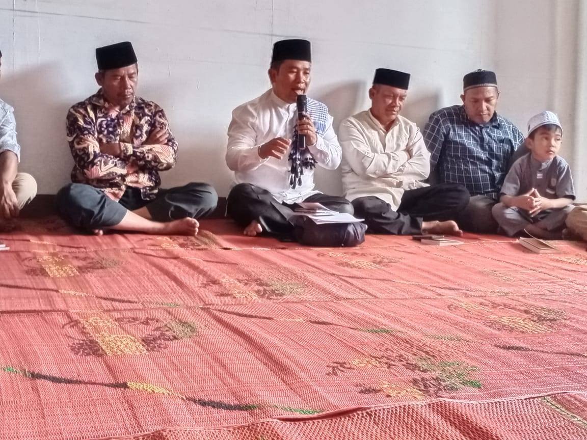 Kepala KUA Sidikalang Ajak Jamaah Pengajian Lingga Sadar Zakat demi Kemakmuran Masyarakat