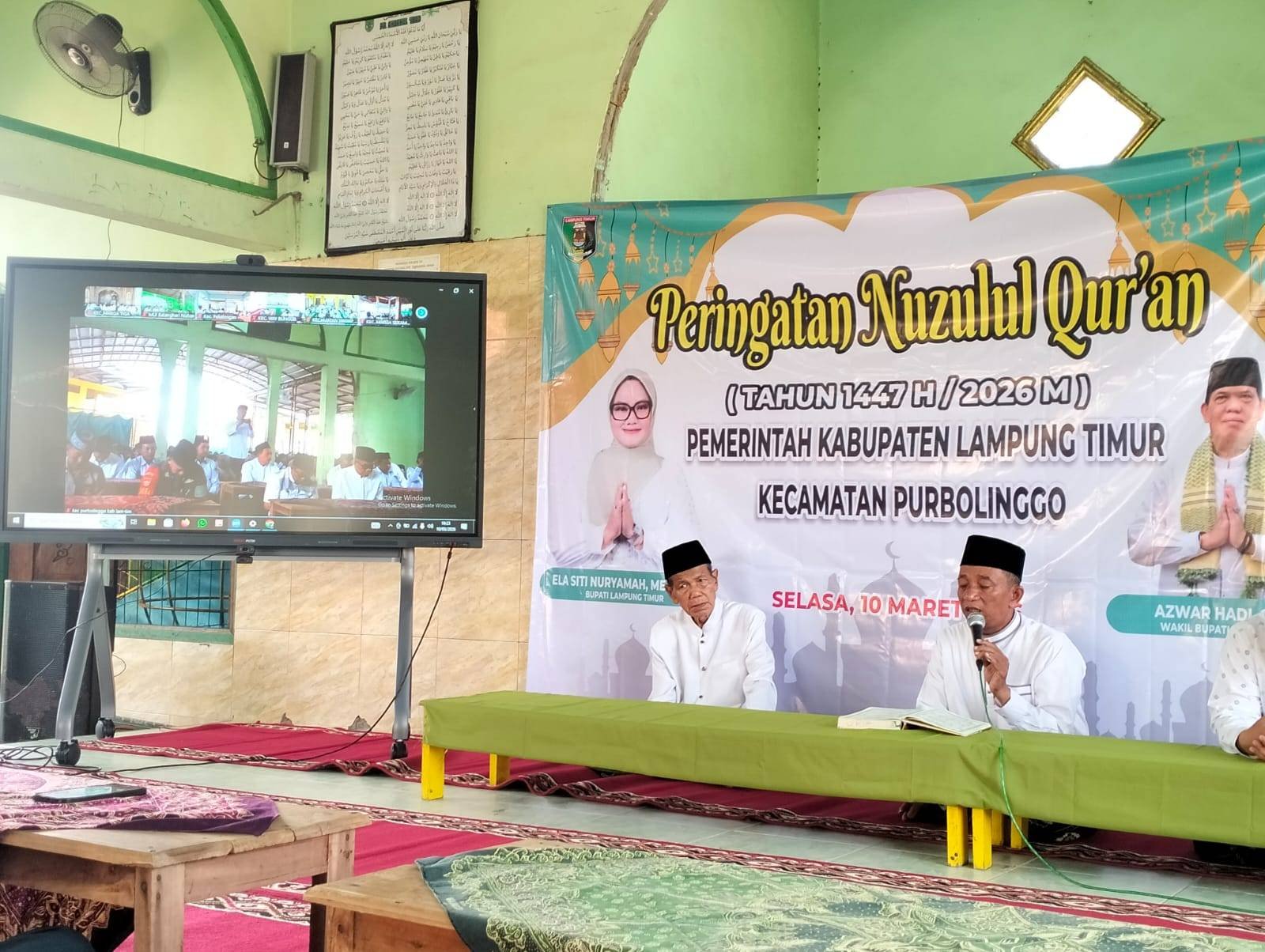 Momentum Nuzulul Quran, KUA Purbolinggo Hadir di Tengah Masyarakat