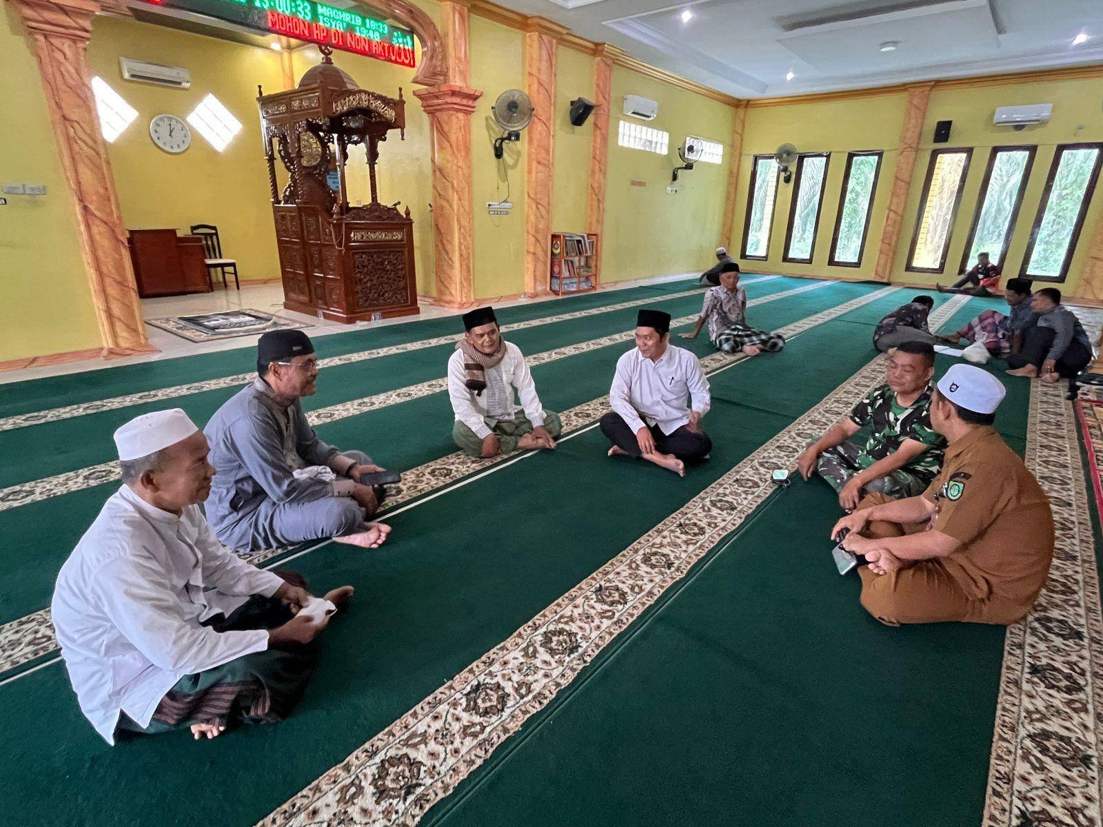 KUA Tandun Siapkan Program Masjid Ramah Pemudik di Masjid Jabal Nur