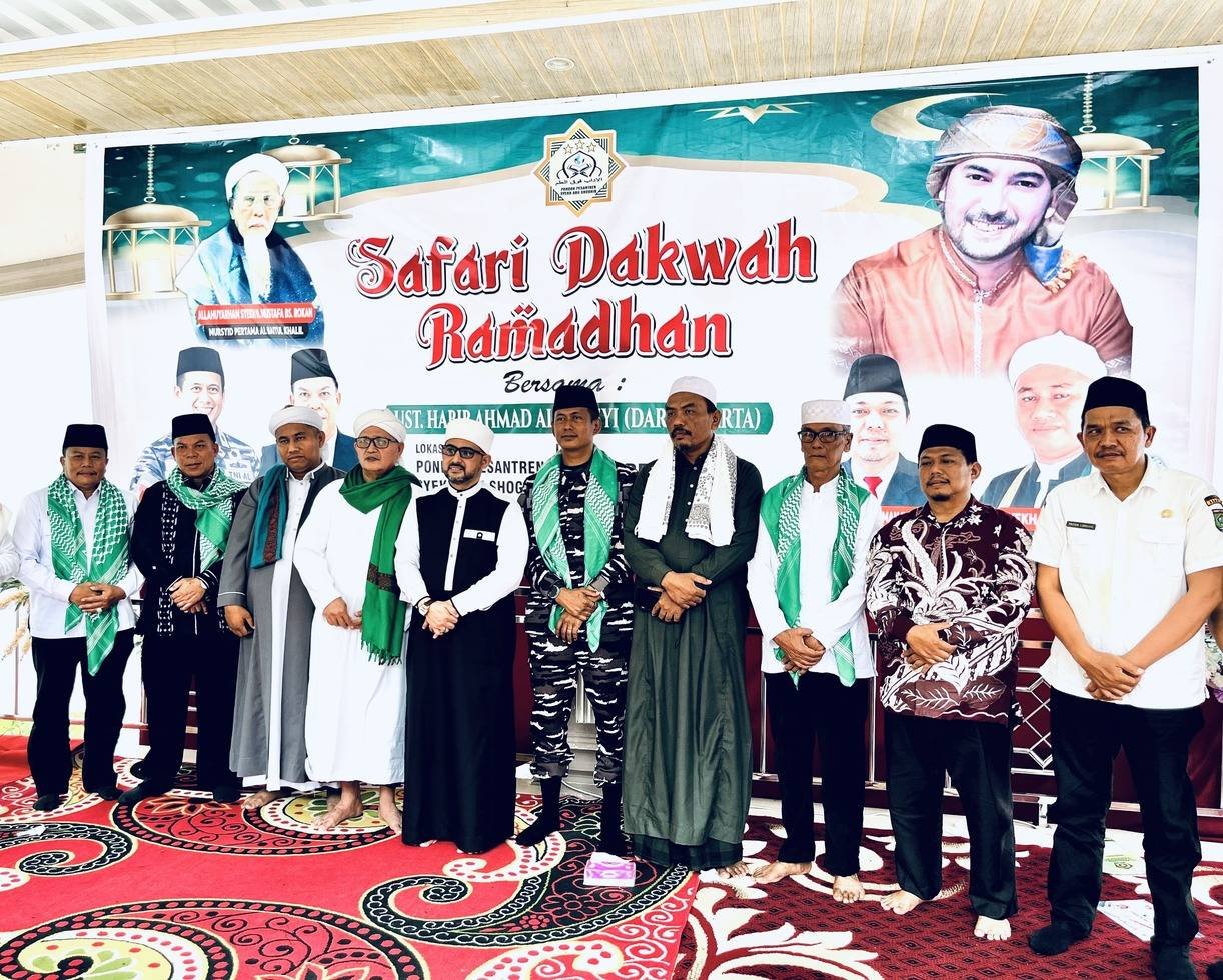 KUA Sei Kepayang Semarakkan Safari Ramadan Bersama Ahmad Al Habsyi di Ponpes Syekh Abu Shoghir