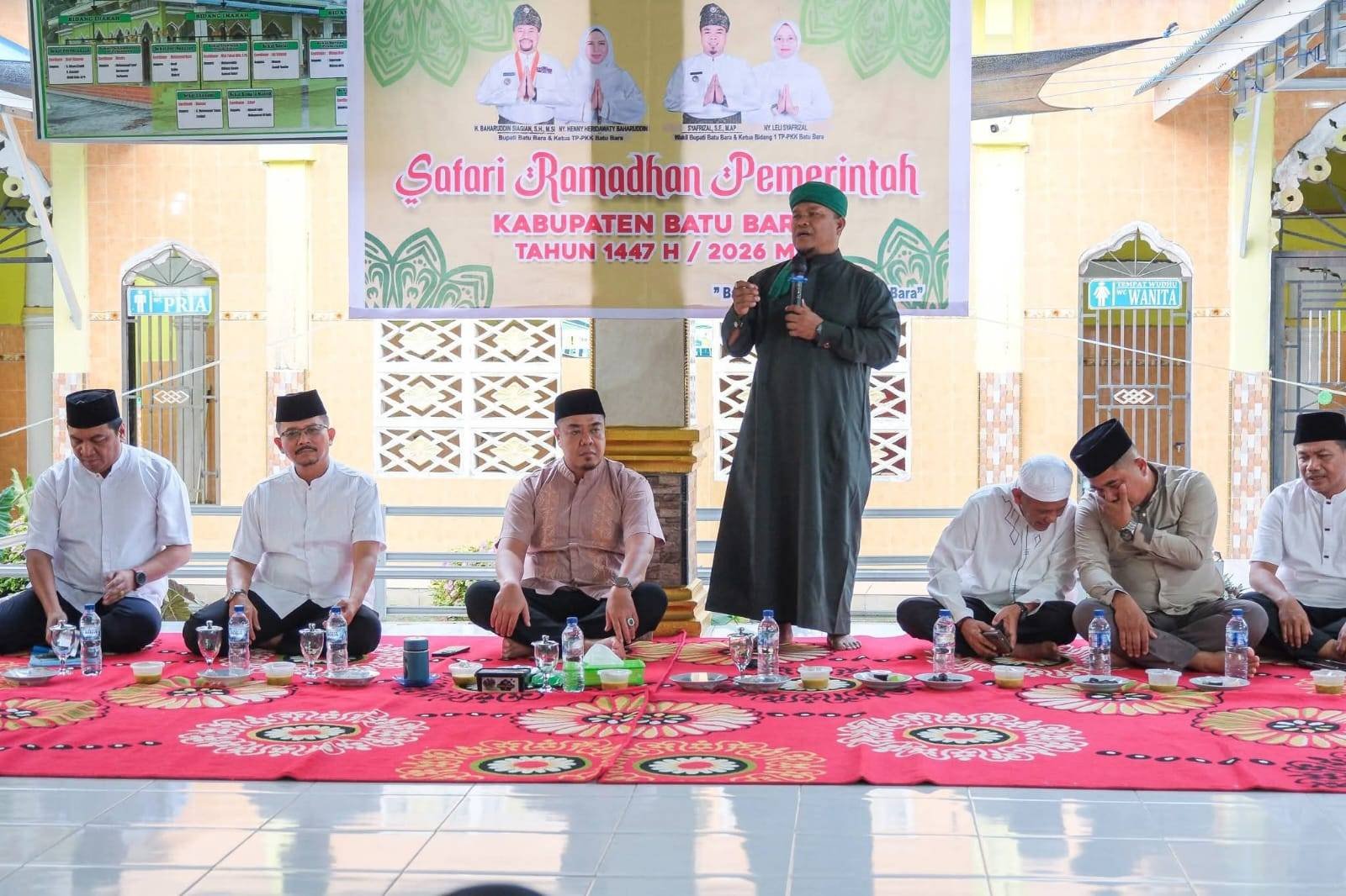 Penghulu KUA Lima Puluh Tausiyah di Safari Ramadan Pemkab Batu Bara