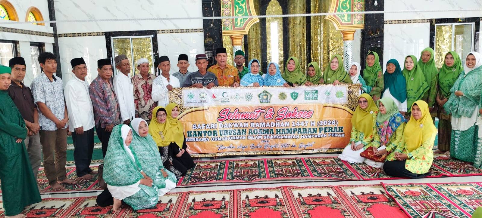 Gelar Safari Ramadhan, KUA Hamparan Perak Gaungkan Optimalisasi Ibadah di 10 Hari Terakhir Ramadhan