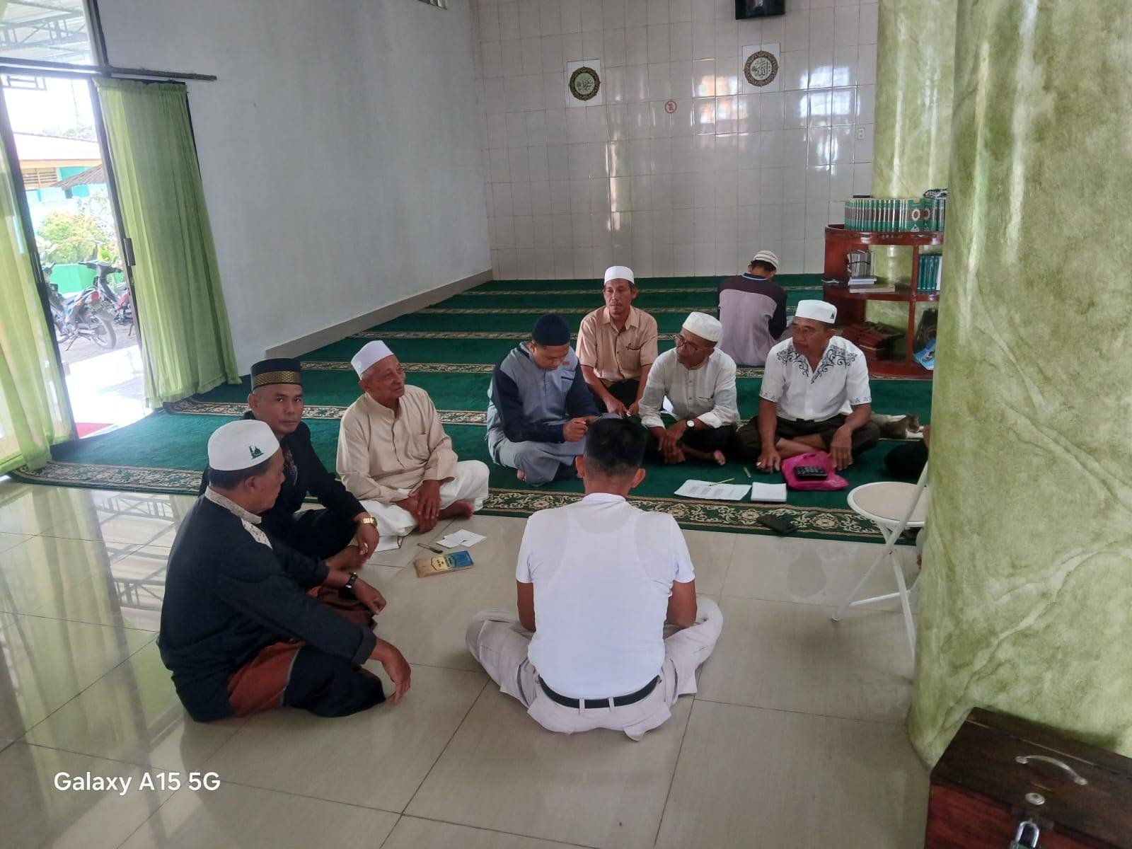 Perkuat Kordinasi Zakat Fitrah 1447 H, KUA Bosar Maligas Rapat Teknis Bersama Pengurus