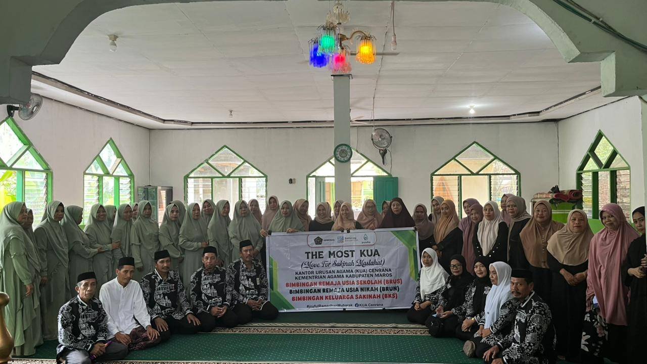 The Most KUA, Melalui Program BKS, KUA Cenrana Dorong Terwujudnya Keluarga Sakinah