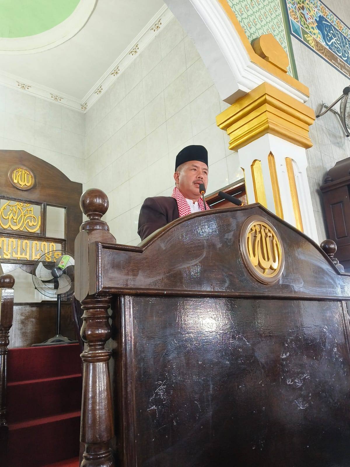 Sampaikan Bimbingan Salat Idul Fitri, Kepala KUA Kabanjahe Tekankan Kekhusyuan dan Kesempurnaan Ibadah