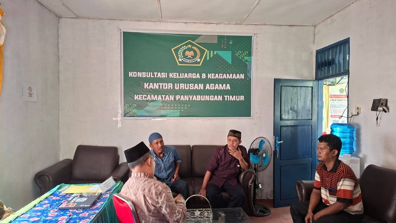 Pasca Lebaran, KUA Panyabungan Timur Langsung Tancap Gas Layani Konsultasi Keluarga