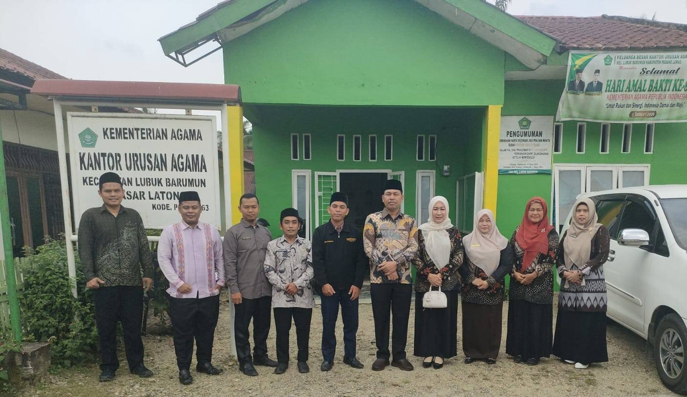 Pasca Libur, Kemenag Palas Pantau Kehadiran Pegawai KUA Lubuk Barumun