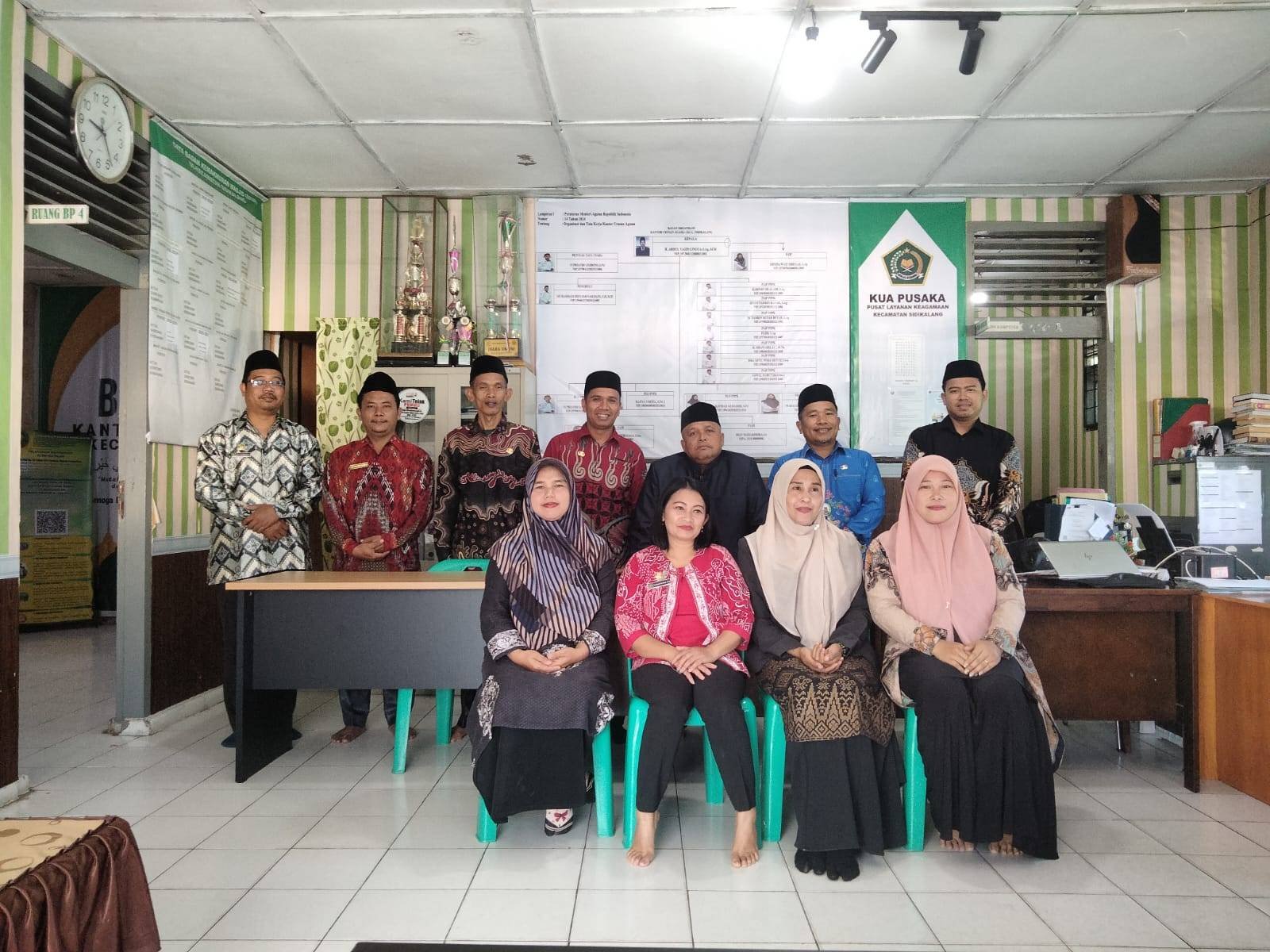 KUA Sidikalang Evaluasi Triwulan I, Perkuat Layanan Keagamaan Berdampak dan Tata Kelola Administrasi