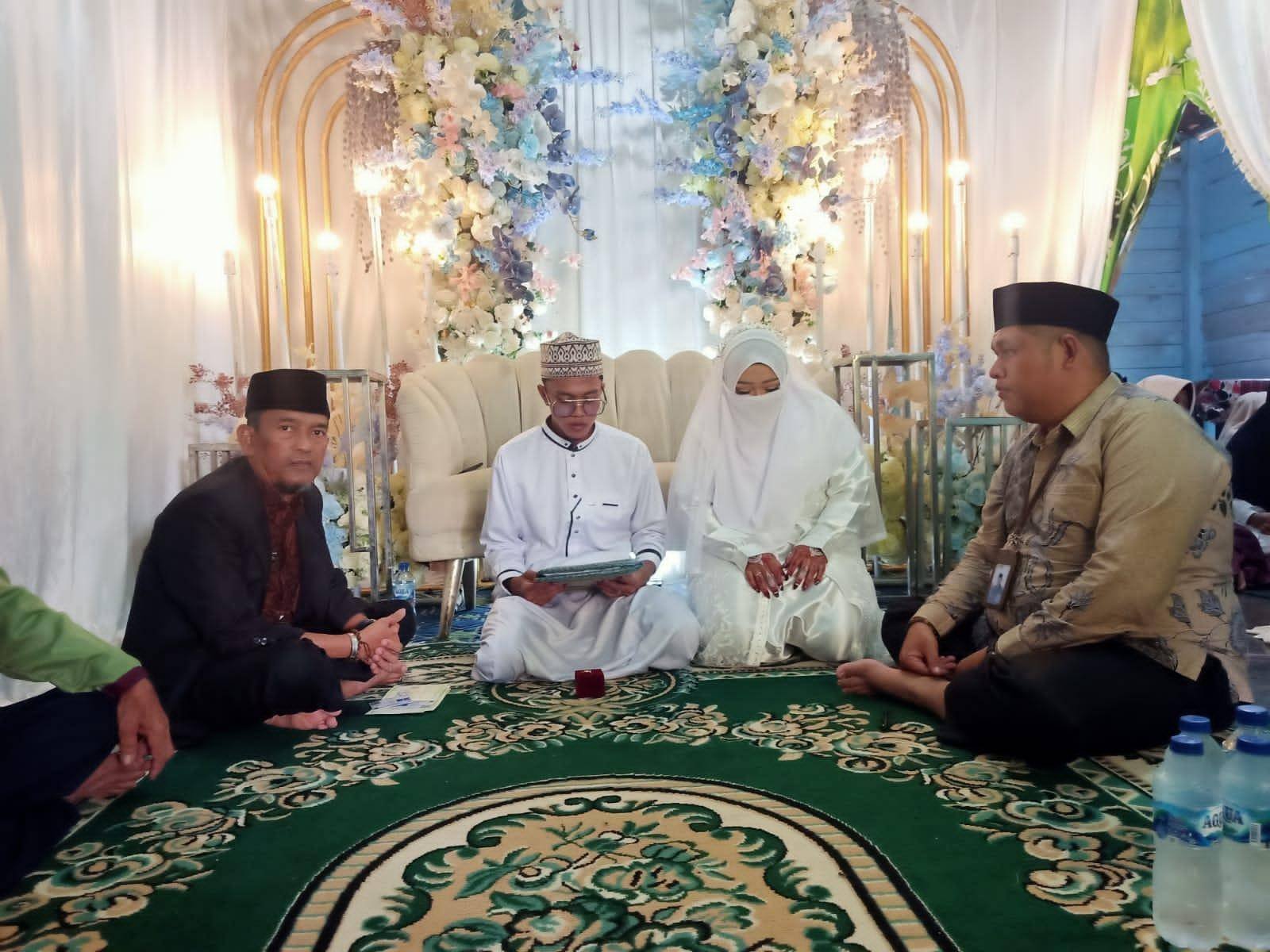 Pasca Lebaran, Pelayanan Akad Nikah di KUA Tanah Putih Tetap Prima dan Lancar