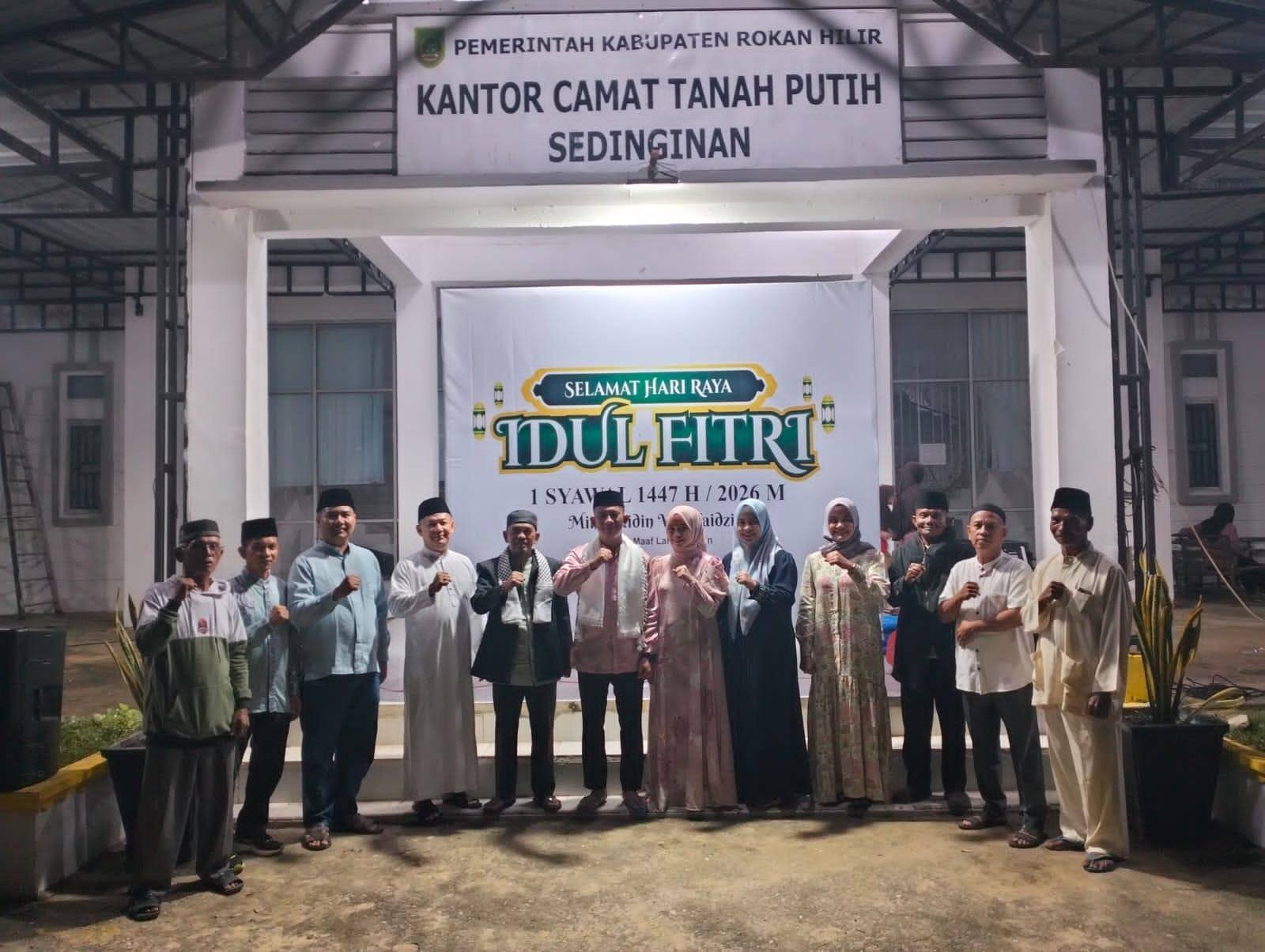 Kepala KUA Tanah Putih Hadiri Pelepasan Pawai Takbir, Ajak Perkuat Ukhuwah dan Keimanan