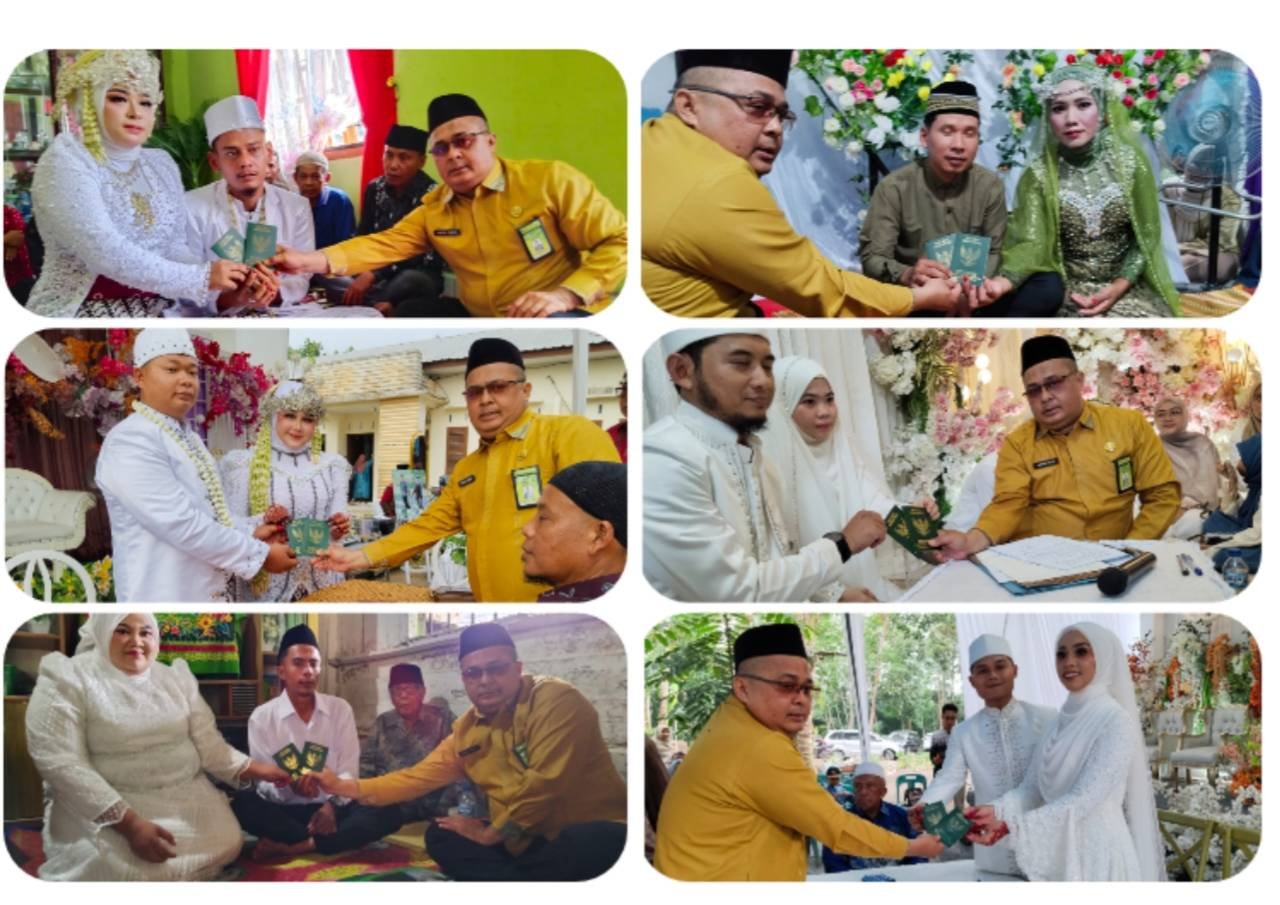 Pelayanan Tanpa Batas, Ka. KUA Bosar Maligas Catat Enam Pernikahan di Hari Sabtu