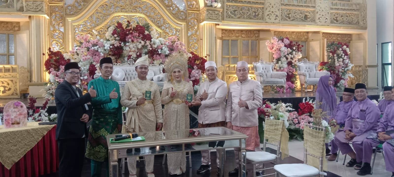 Penghulu KUA Sail Pimpin Akad Nikah, Yang Saksikan Oleh UAS  