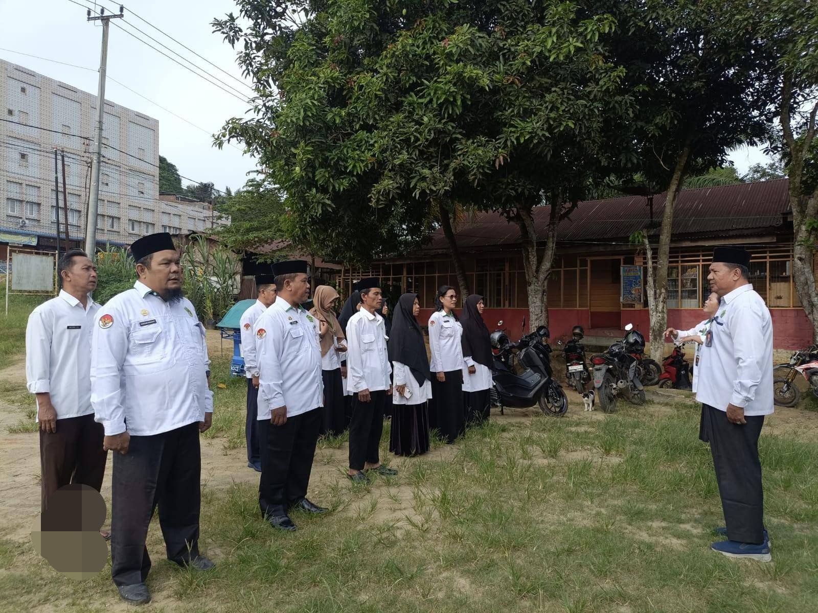 Apel Perdana Pasca Idulfitri 1447 H, Ka. KUA Tekankan Optimalisasi Layanan Publik