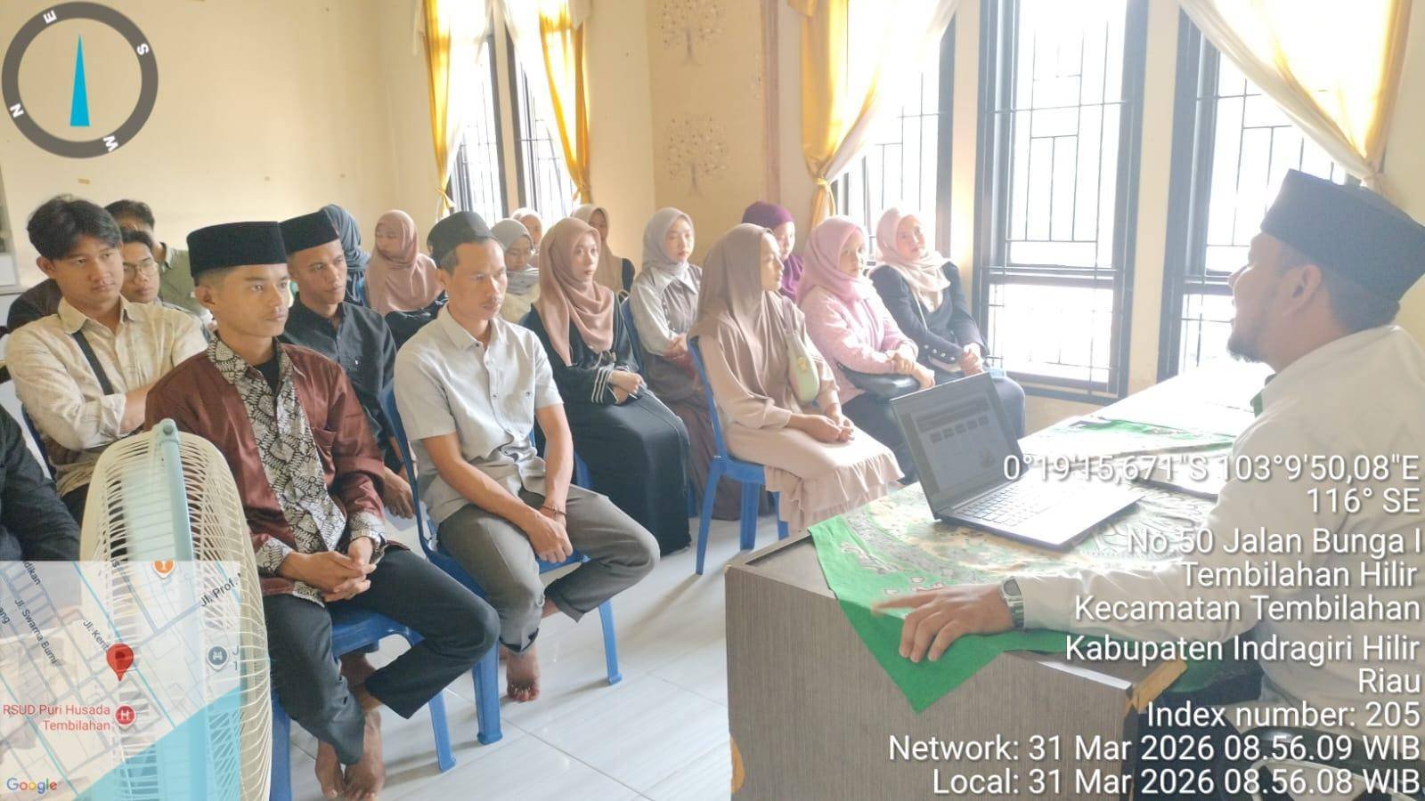 KUA Tembilahan Bekali 12 Pasang Calon Pengantin Melalui Bimbingan Perkawinan Mandiri