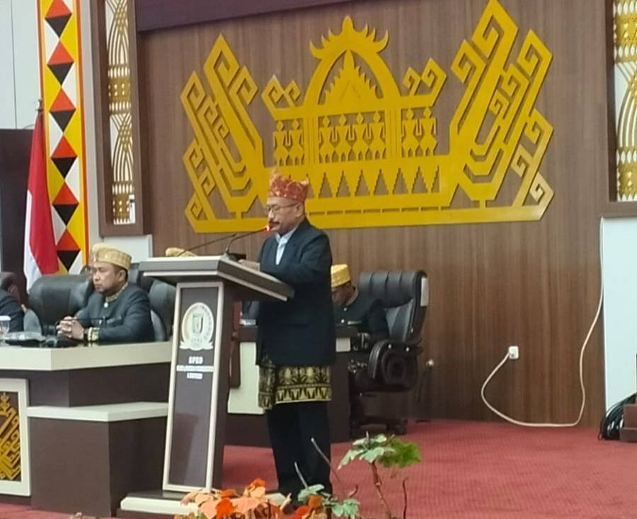 Kepala KUA Gading Rejo Hadiri Paripurna Istimewa DPRD Pringsewu