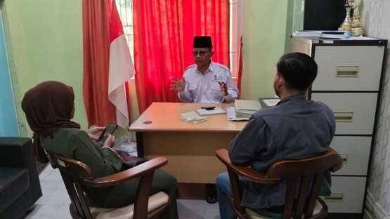 Kepala KUA Kec. Bantan Bantu Selesaikan Konflik Rumah Tangga Pasutri