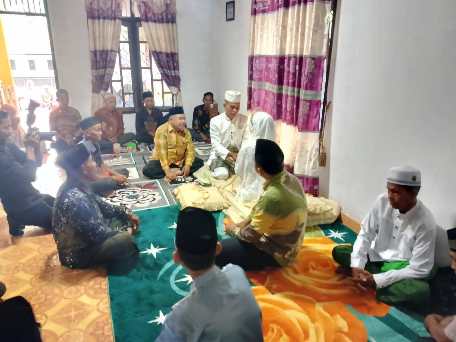 KUA Rimba Melintang Layani Akad Nikah di Hari Libur, Hormati Tradisi “Hari Baik” Masyarakat