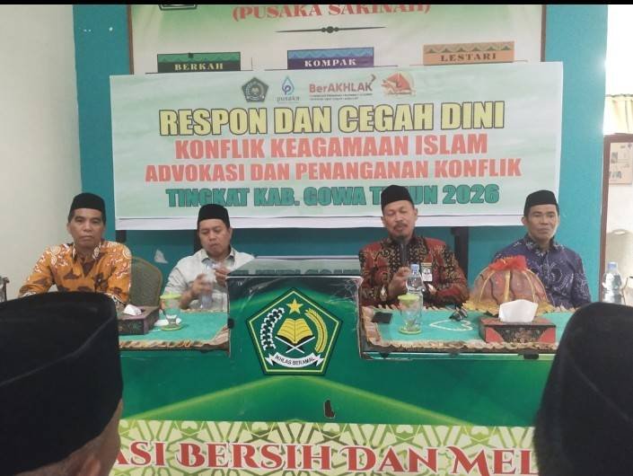 PC APRI Kabupaten Gowa Ikuti Penguatan Respon dan Cegah Dini Konflik Keagamaan di KUA Tompobulu
