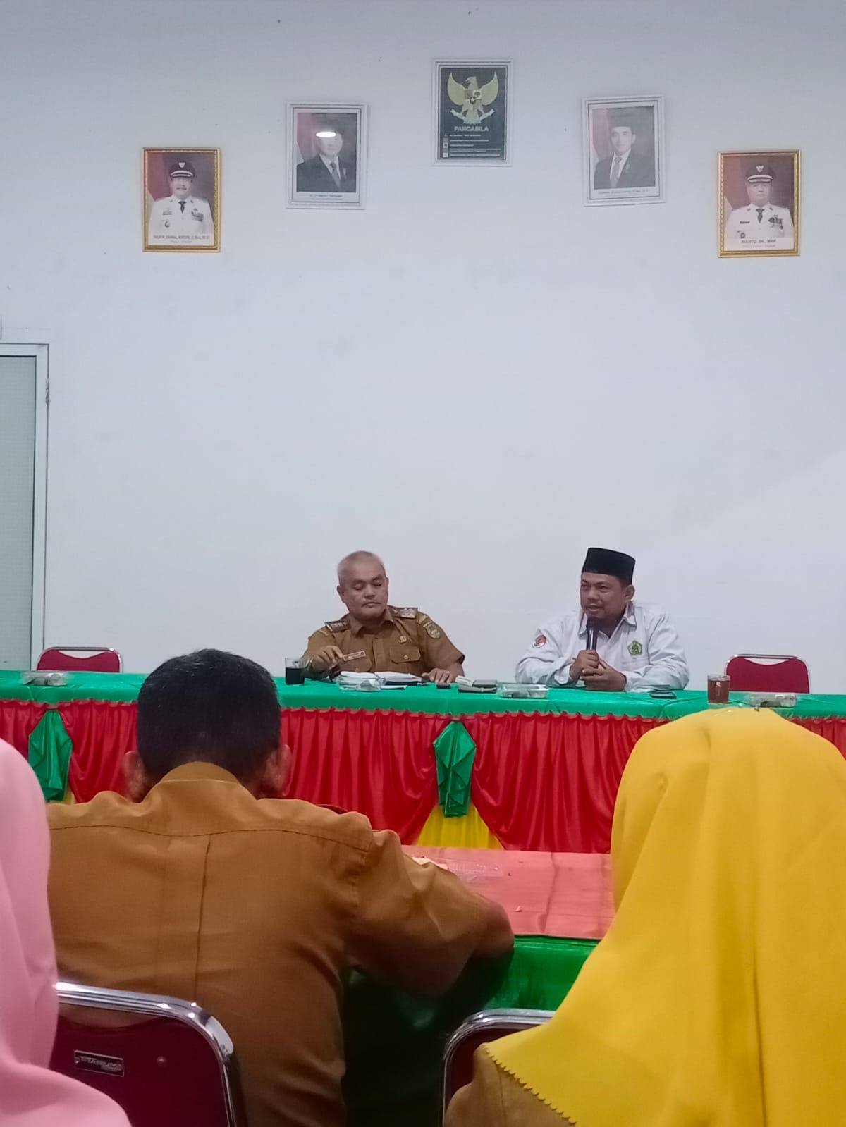 Sinergi Pemerintahan, Ka. KUA Sei Kepayang Hadir dalam Rapat Koordinasi Kecamatan