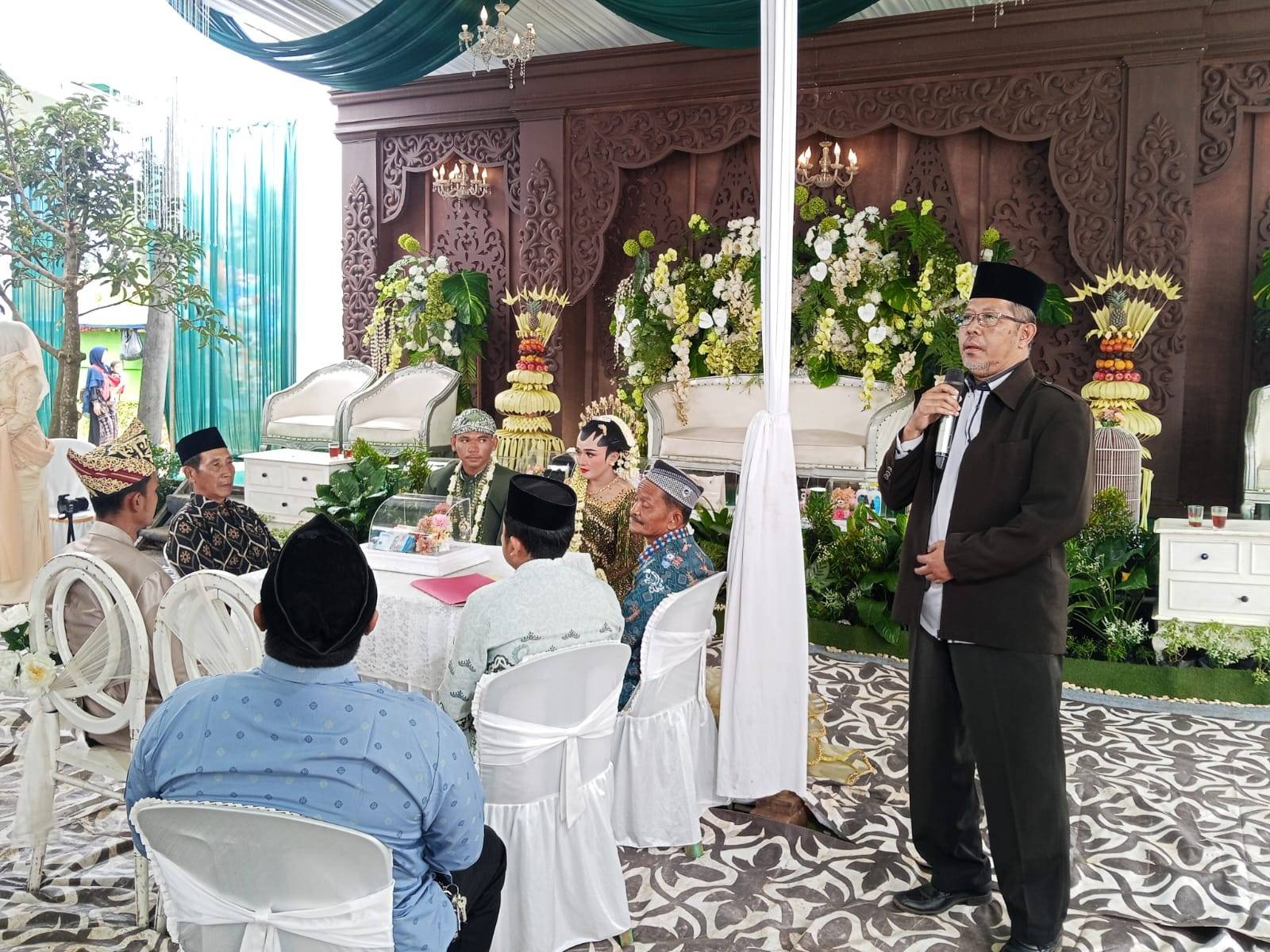 Kepala KUA Marga Tiga Intens Sosialisasikan Nikah Resmi 