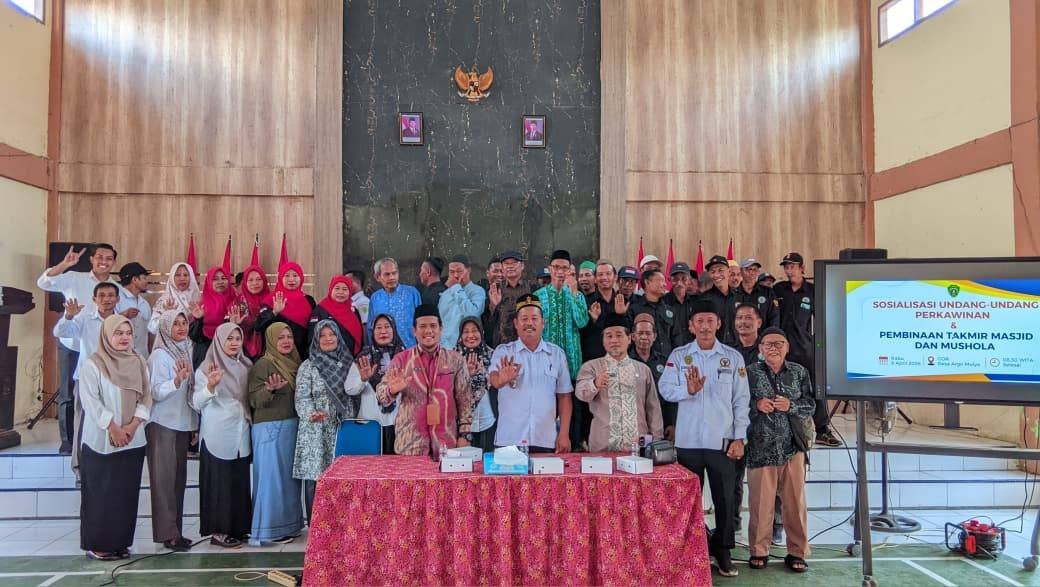 Menguatkan Keluarga, Memakmurkan Masjid: Edukasi Nikah dan Pembinaan Kemasjidan Desa Argo Mulyo 