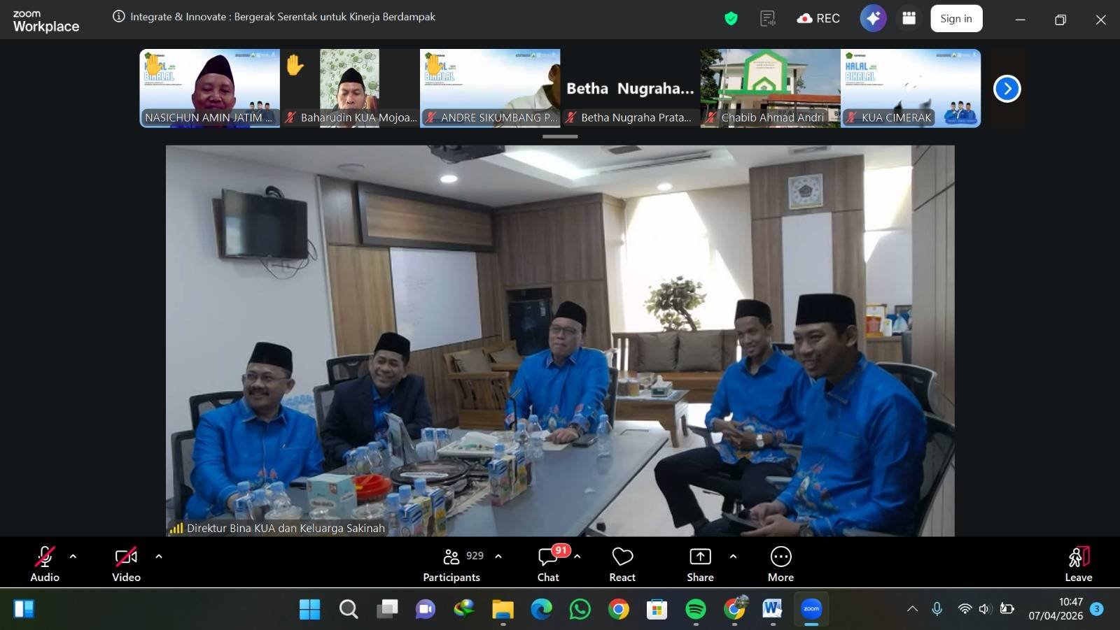 Halal Bihalal PP APRI: KUA Tuhemberua Perkuat Integritas dan Inovasi Layanan