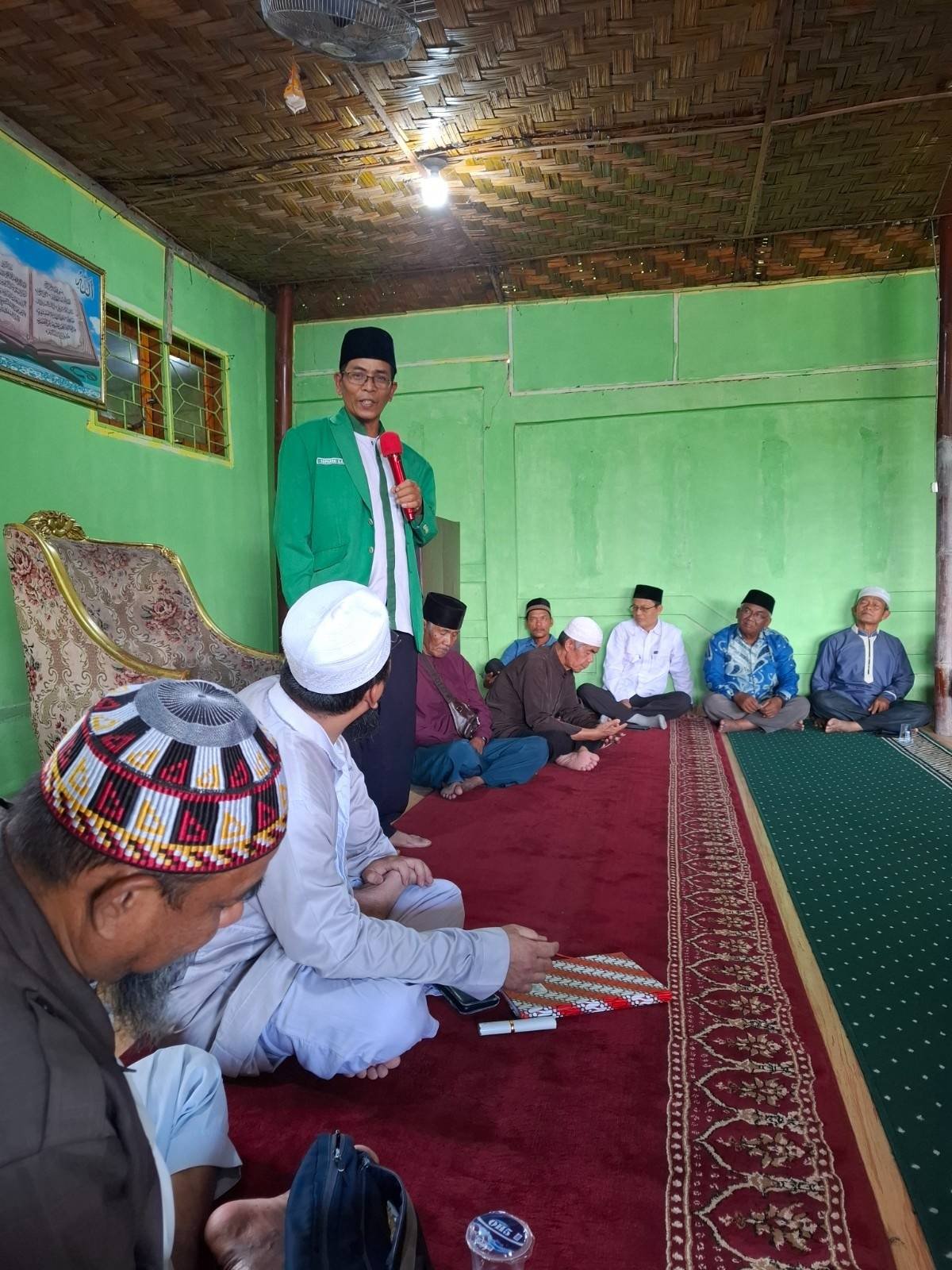 Kepala KUA Panei Hadiri dan Sampaikan Tausiah pada Halal Bi Halal FK BKM se-Kecamatan