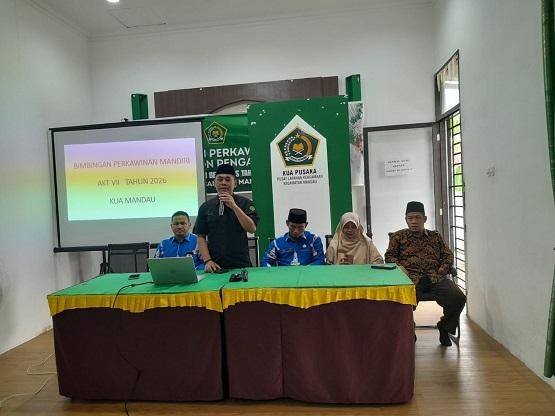 Pengorbanan dan Cinta, KUA Mandau Resmikan Bimbingan Perkawinan Angkatan VII