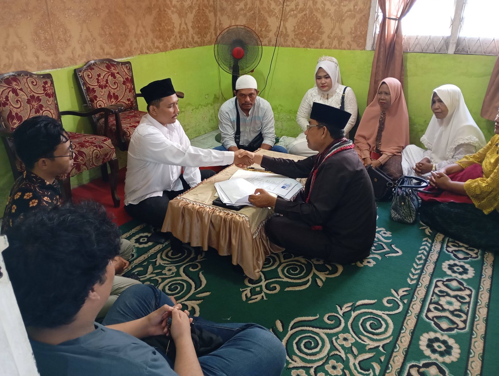 Meski Jadwal WFH, KUA Medan Labuhan Tetap Berikan Pelayanan Nikah Secara Langsung