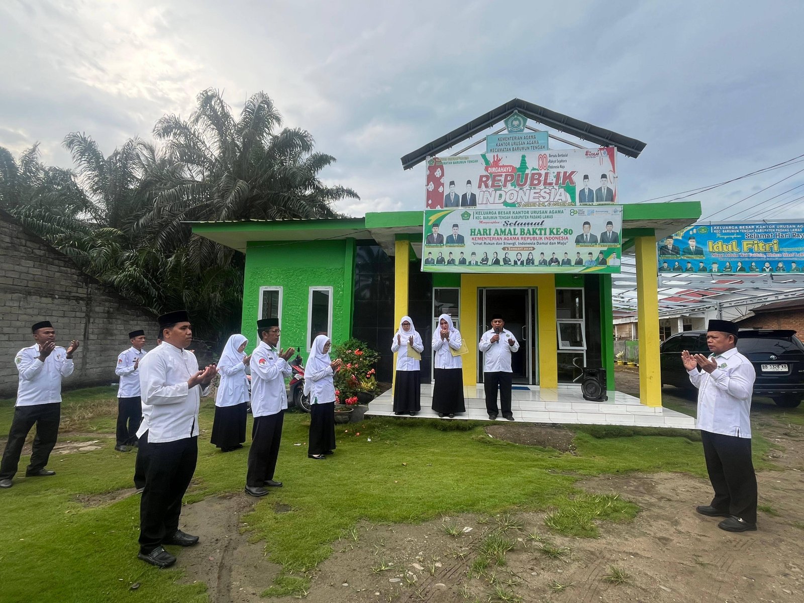 Jelang Perhelatan MTQ Kecamatan Barumun Tengah , Ka. KUA Ajak Personel KUA Berperan Pro-Aktif