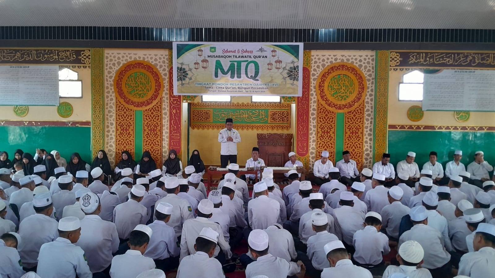 KUA Sidikalang Hadiri Pembukaan MTQ Tingkat Pondok Pesantren Se-Kabupaten Dairi