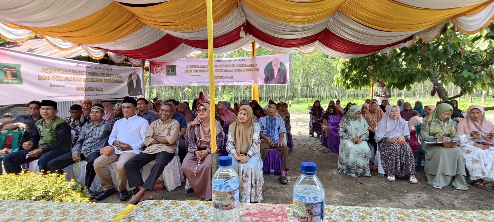 KUA Bintang Bayu Hadiri Kegiatan Halal Bi Halal BKMT Kecamatan