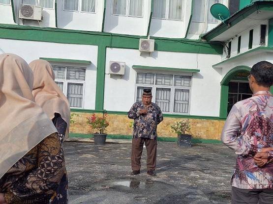 Kepala KUA Bengkalis Pimpin Apel Pagi, Tekankan Disiplin ASN dan Informasikan Pelaksanaan Bimwin