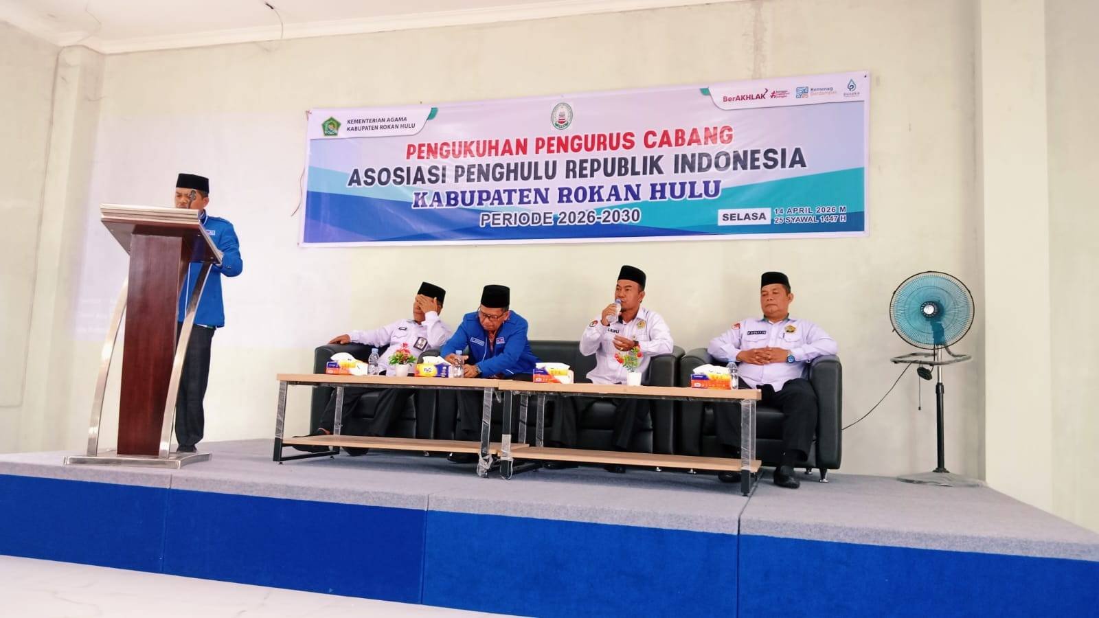 Pengurus Wilayah Hadiri Pengukuhan APRI Rohul Periode 2026-2030