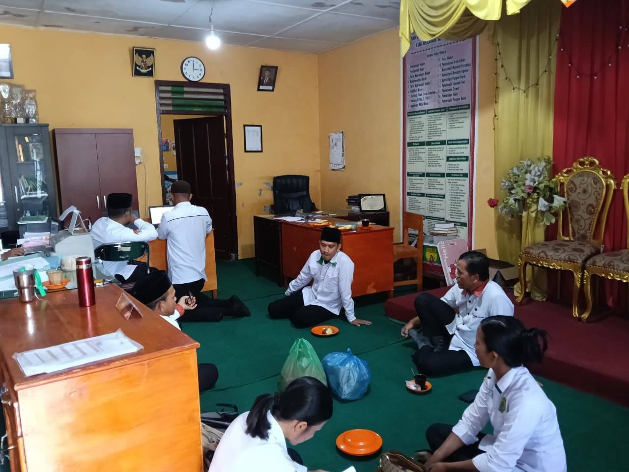 KUA Payung Sambut Tim Supervisi NR Kemenag Karo: Administrasi Rapi, Pelayanan Makin Prima