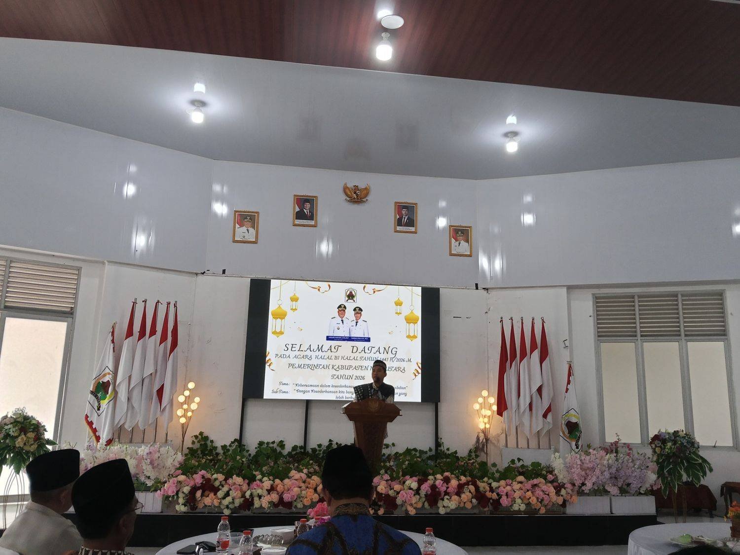 KUA Lahewa Timur di Halal Bihalal: Kesederhanaan Kunci Kualitas Pengabdian