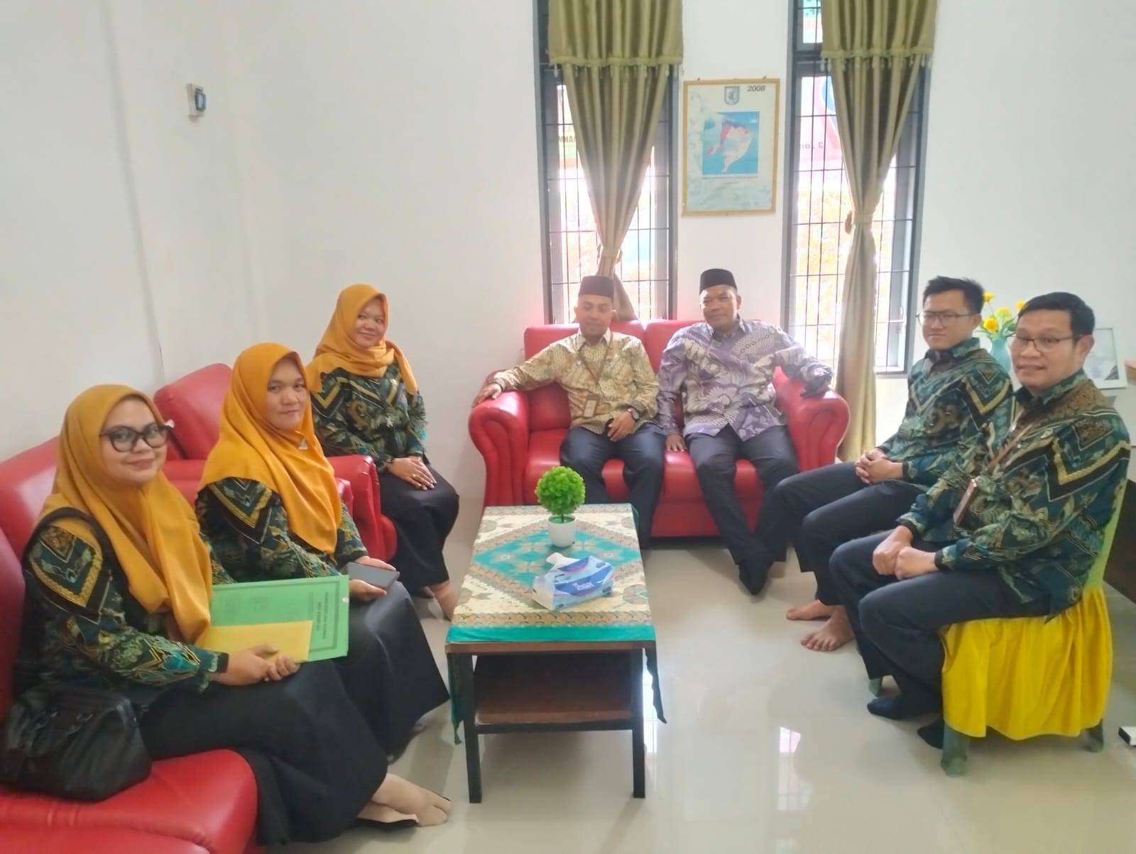 KUA Pantai Cermin dan Pengadilan Agama Sergai Bersinergi Meningkatkan Pelayanan Publik