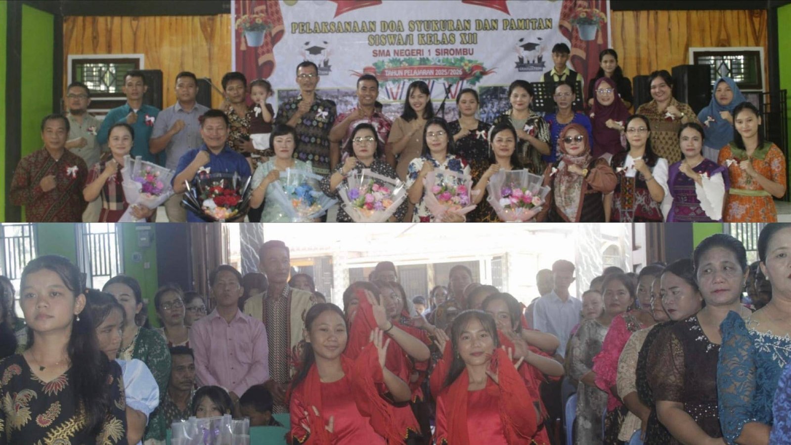 CPNS Penghulu KUA Lolofitu Moi Pimpin Doa pada Acara Syukuran dan Pamitan Siswa SMAN 1 Sirombu