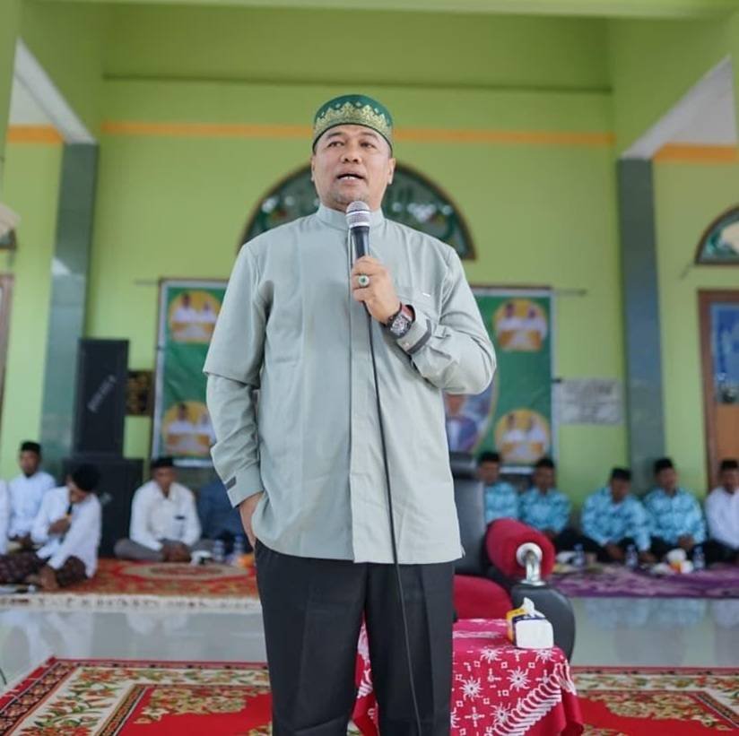 Kepala KUA Dayun di Walimatus Safar Teluk Merbau: Luruskan Niat, Jaga Akhlak, Raih Haji Mabrur