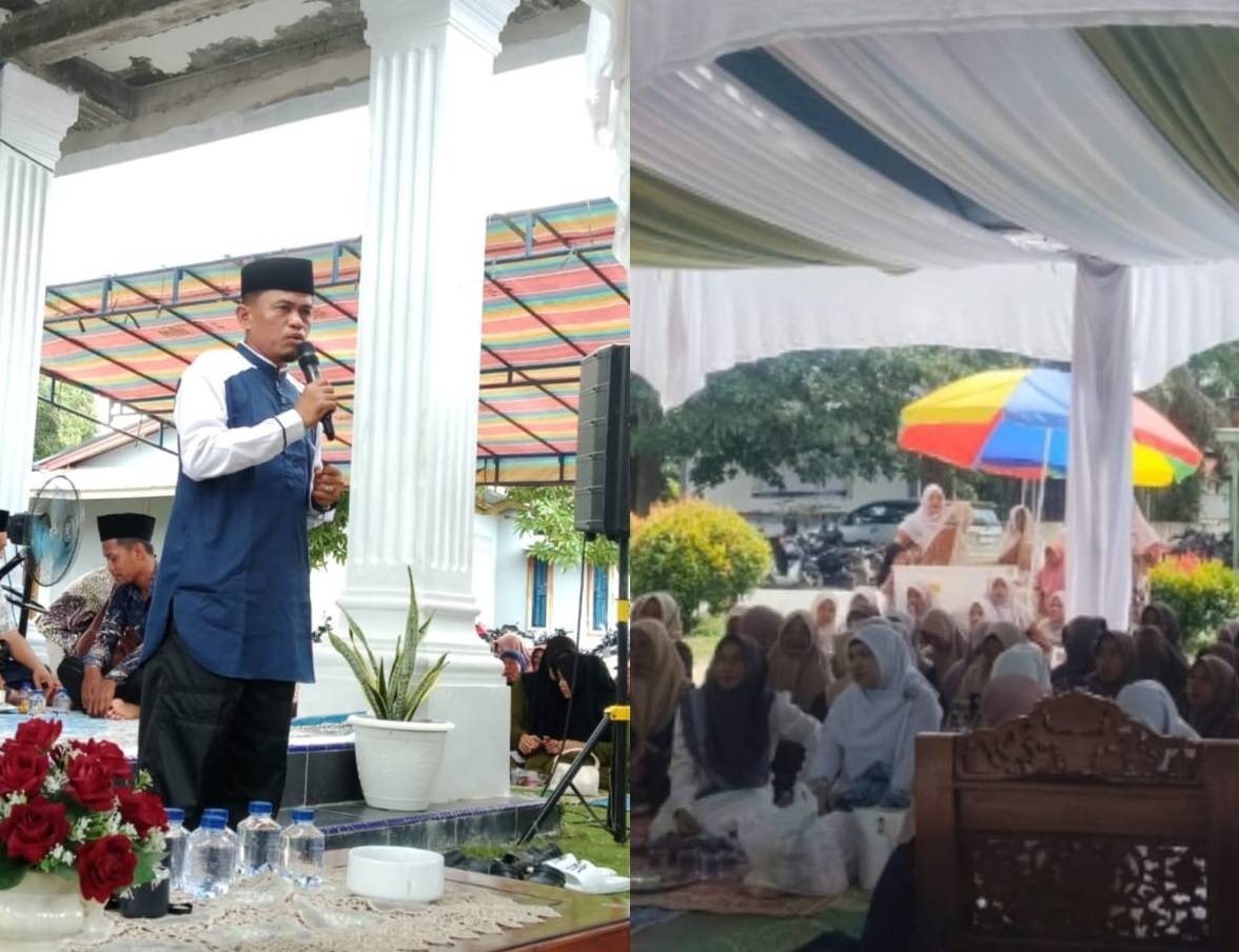 Melalui Wirid Akbar, Dorong Tingkatkan Ibadah dan Ilmu Agama, Ka. KUA Kecamatan Siak : “Tolak Nikah Siri, Jaga Kesucian Pernikahan” 