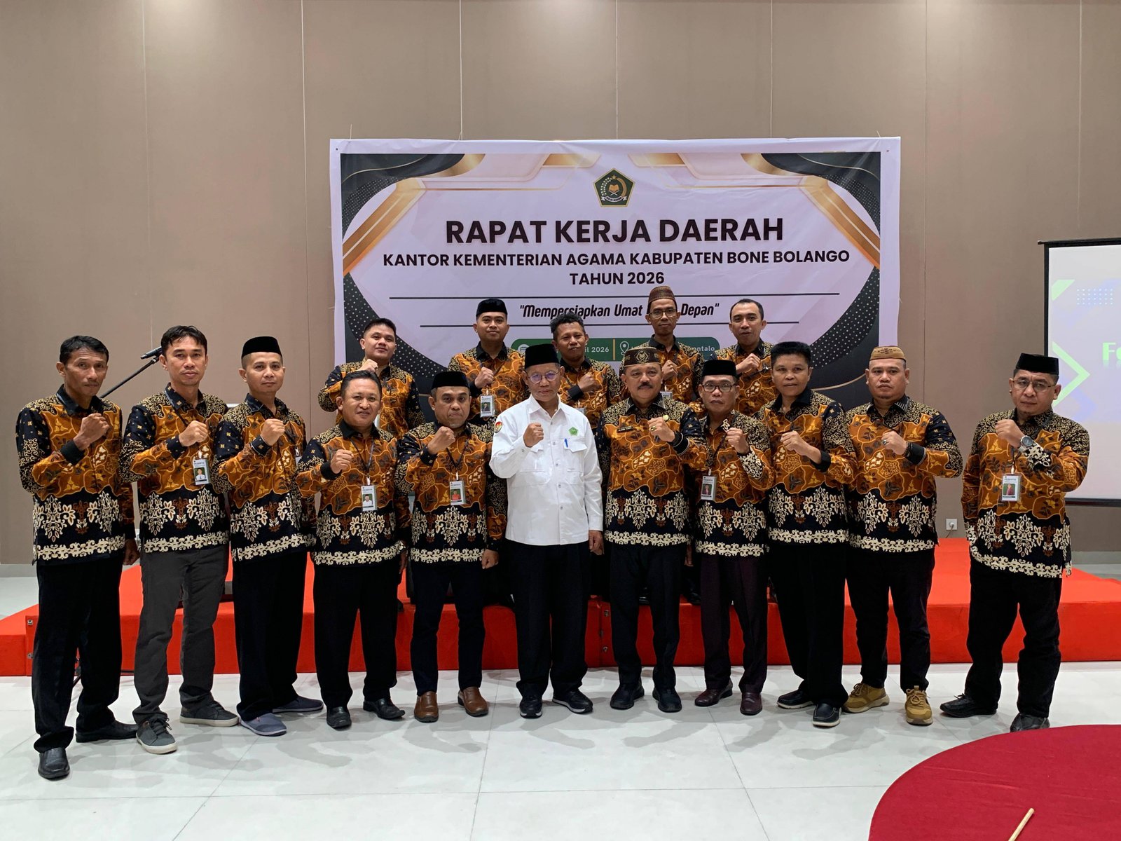 Kepala KUA dan APRI Bone Bolango Ikuti Rakerda Kemenag 2026, Perkuat Peran dalam Mempersiapkan Umat Masa Depan